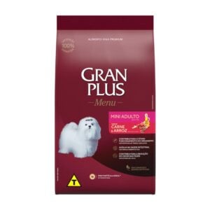 Gran Plus carne y arroz - Alimento para perros adultos de raza mini