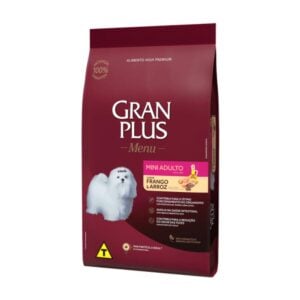Gran Plus pollo y arroz - Alimento para perros adultos de raza mini