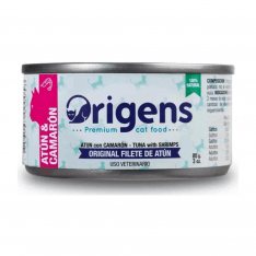 Origens filete de atún con camarón para gatos