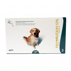 Zoetis Revolution 12% 2ml pipeta antipulgas para perros de 20-40kg