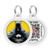 Waudog Batman Yellow DC Comics - Placa Smart ID