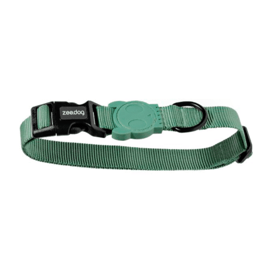 Zeedog collar para perros modelo army green