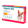 Simparica Trio 1.3-2.5kg Antipulgas y antiparasitario