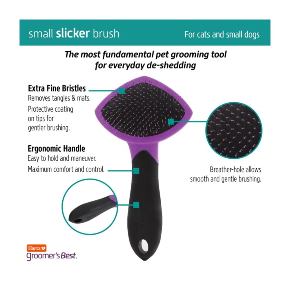 Hartz Slicker Brush - Cepillo para perros y gatos - Imagen 2