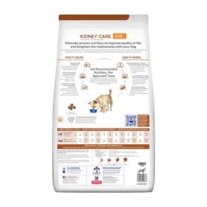 Hills PD kd Cuidado renal Alimento para Perros reversa
