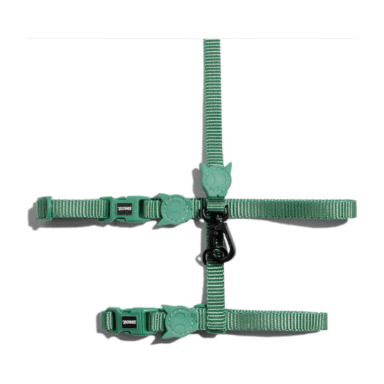 Zeecat arnés y correa para gatos modelo Army Green