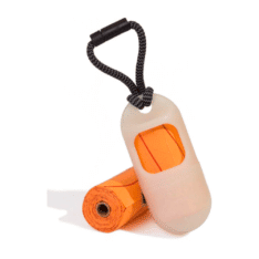 Zeedog dispensador reflectante de bolsas de desechos para perros