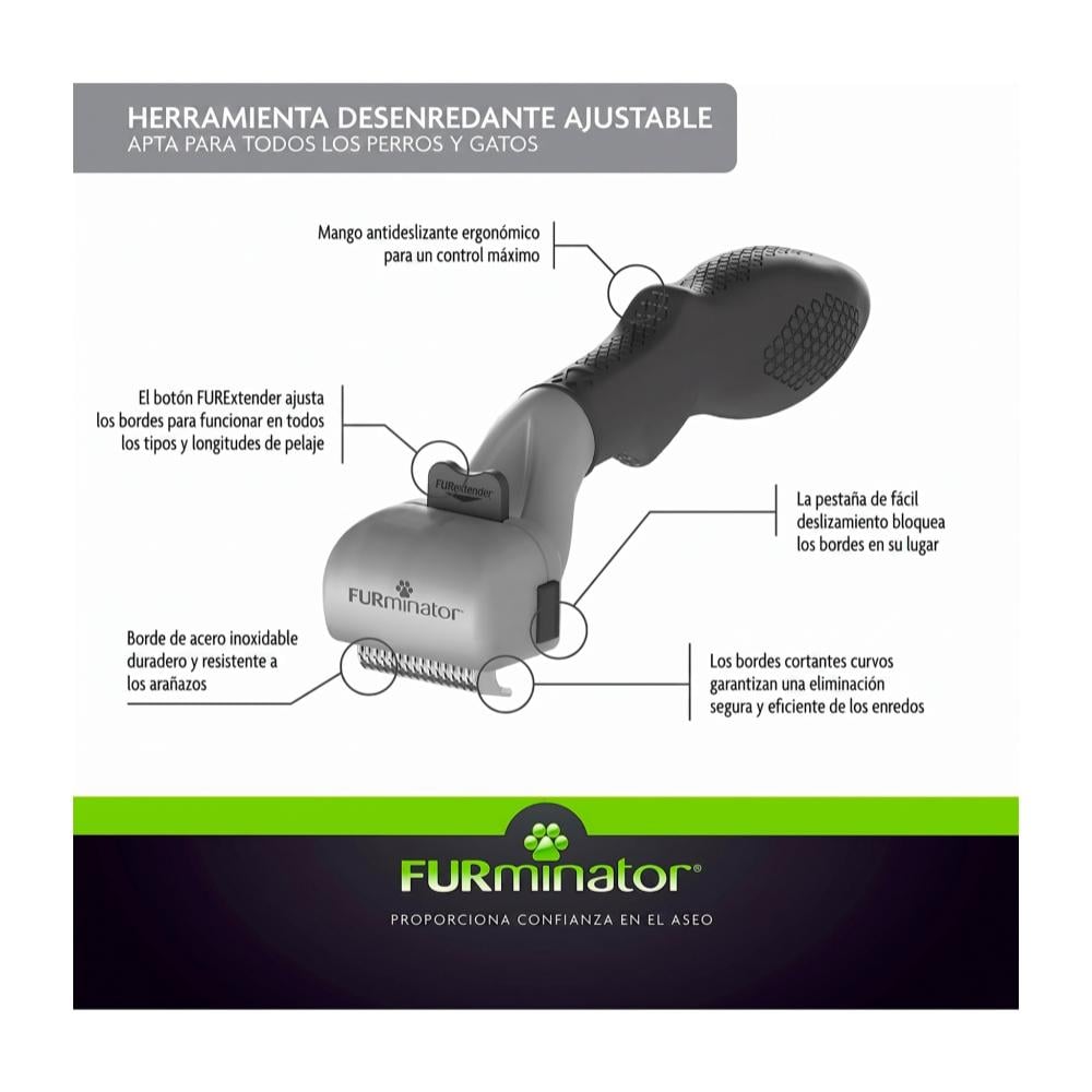 Furminator Dematting Tool - Perros y gatos - Imagen 2