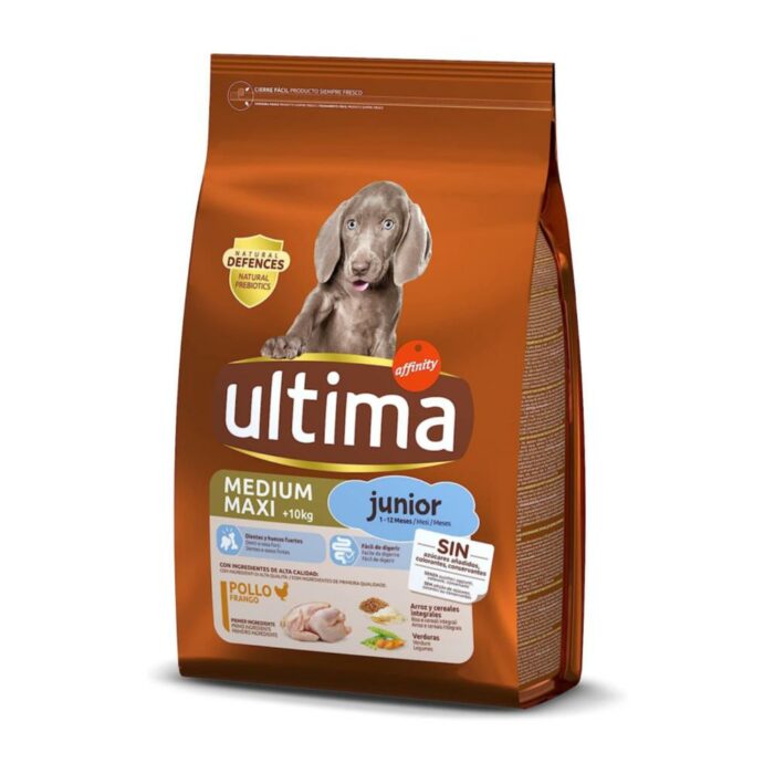 Ultima Junior Pollo y Arroz - Cachorros razas med y gr