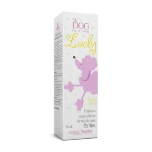 Sir dog lady floral woof