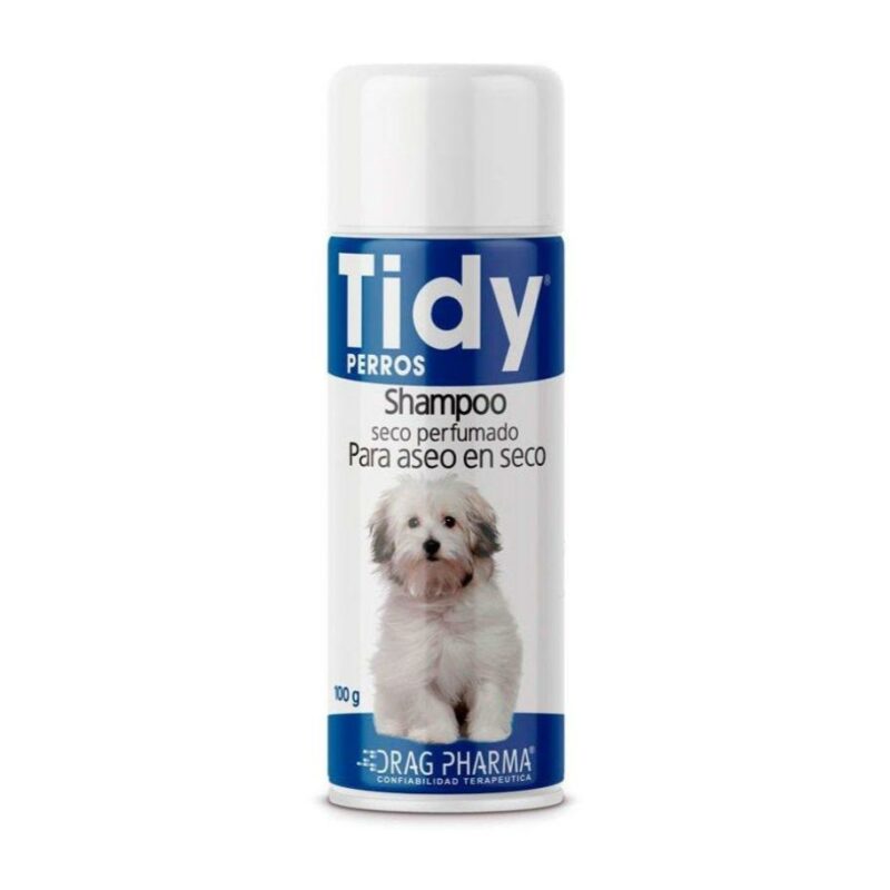 Tidy Shampoo Seco Perfumado para Perros Mascotify Pet Shop
