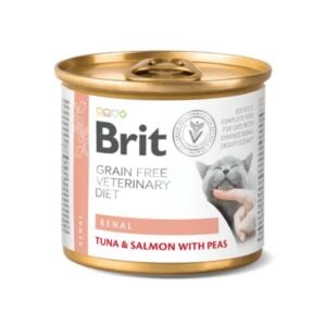 Brit Grain Free Vet Diets Cat Renal Tuna & Salmon with Peas
