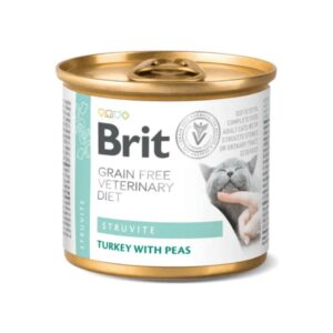 Brit Grain Free Vet Diets Cat Struvite Turkey with Peas