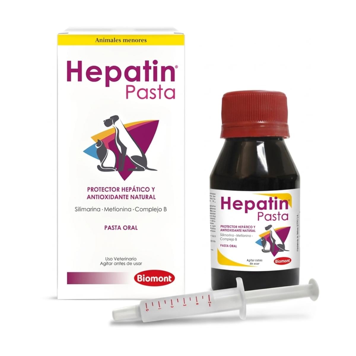 Hepatin Pasta - Protector hepático y antioxidante natural