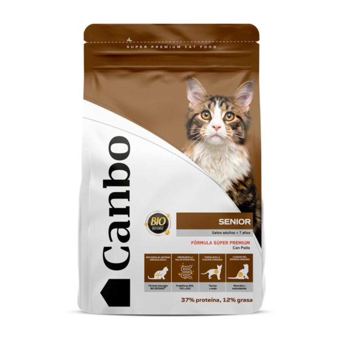 Canbo Senior Pollo - Gatos +7 años