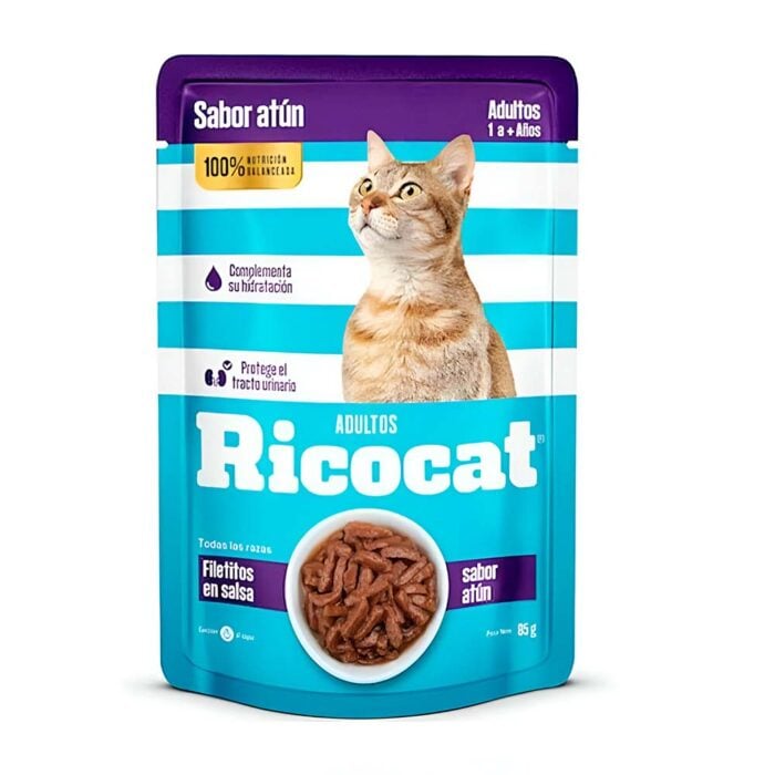 Ricocat Filetitos en Salsa sabor Atún - Gatos adultos