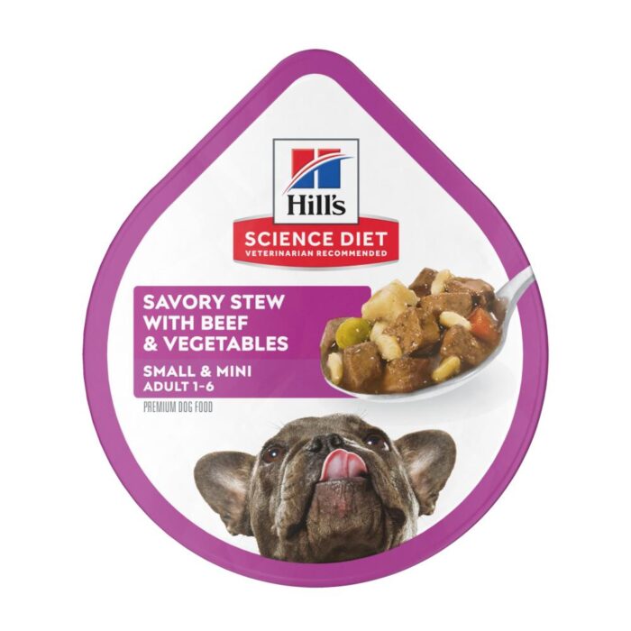 Hills SD Adult Small & Mini Beef & Vegetables Stew x 99gr