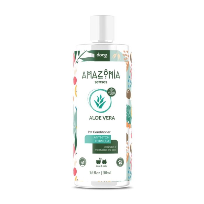 Amazonia Aloe Vera Pet Conditioner 500ml - Anti picazón