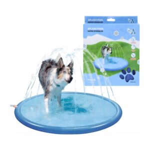 Coolpets Splash Pool Watersprinkler - Piscina para perros
