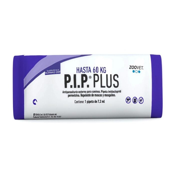 P.I.P. Plus de 40 a 60kg - Pipeta antipulgas para perros