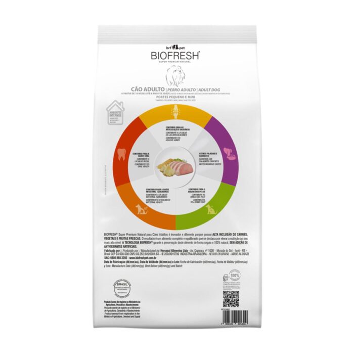 Biofresh Cerdo, Piña, Arroz y Hierbas - Adultos raza mini y peq - Imagen 2