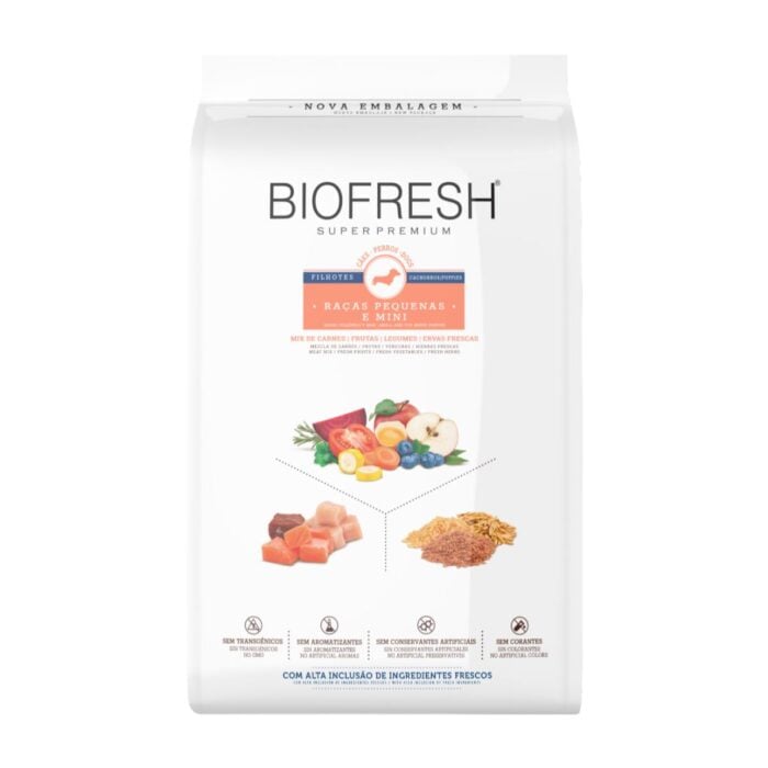 Biofresh carnes, frutas y vegetales - Cachorros razas mini y peq