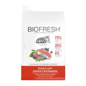 Biofresh Salmón, romero, té verde y arándanos - Gatos Castrados