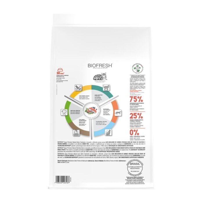 Biofresh Salmón, romero, té verde y arándanos - Gatos Castrados - Imagen 3