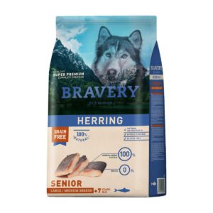 Bravery Herring Senior 7+ Perros Razas medianas y grandes