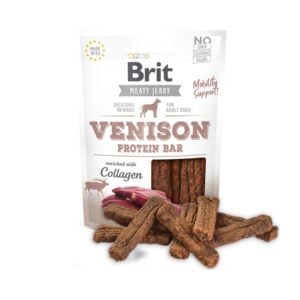 Brit Jerky Snack Venison Protein Bar