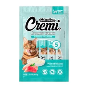 Cremi Chicken & Tuna Recipe x 5 - Snack cremoso para gatos