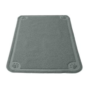 Cute Cat Alfombra Gris - Grande