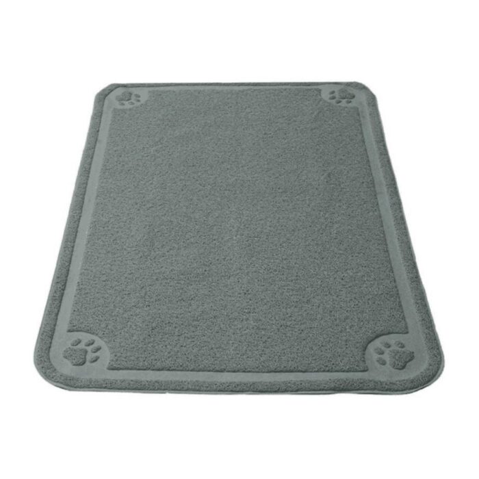 Cute Cat Alfombra Gris - Grande
