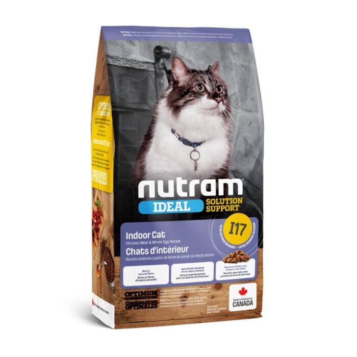 Nutram I17 Indoor Cat Chicken & Egg 2kg - Gatos de interior
