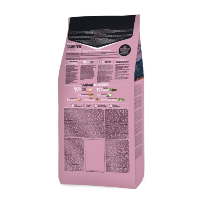 Ownat Grain Free Prime Mini Lamb 3kg - Adultos razas pequeñas - Imagen 2