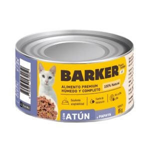 Barker Atún y Papaya 85gr - Alimento húmedo para gatos