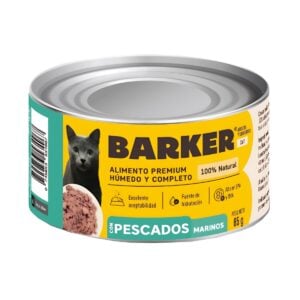 Barker Pescados Marinos 85gr - Alimento húmedo para gatos