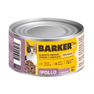 Barker Pollo y Vainitas 85gr - Alimento húmedo para gatos