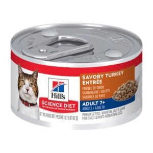 Hills SD Adult 7+ Turkey x 82gr - Gatos Senior