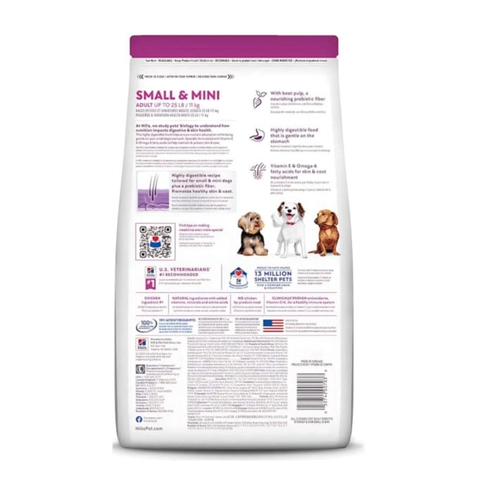 Hills SD Adult Sensitive Stomach & Skin Small & Mini 1.8kg - Imagen 2