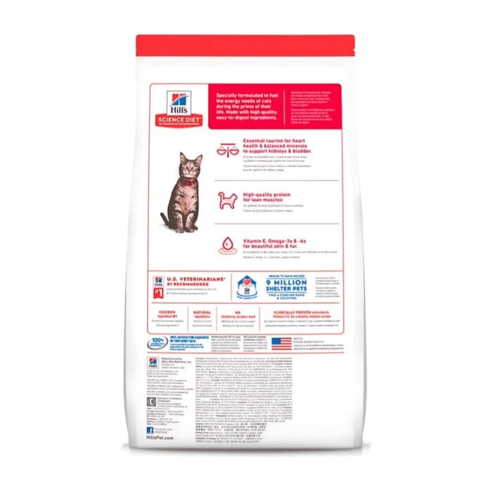 Hills SD Feline Adult Salmón - Gatos adultos - Imagen 2