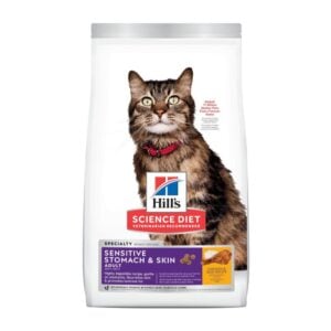 Hills SD Sensitive Skin & Stomach 1.6kg - Gatos Adultos