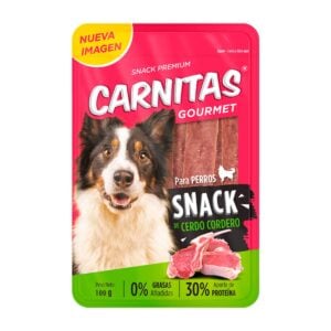 Mimma Carnitas Cerdo y Cordero 100gr - Snack para perros