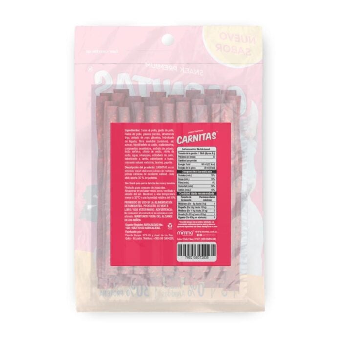 Mimma Carnitas Sticks Carne - Snack para perro - Imagen 2