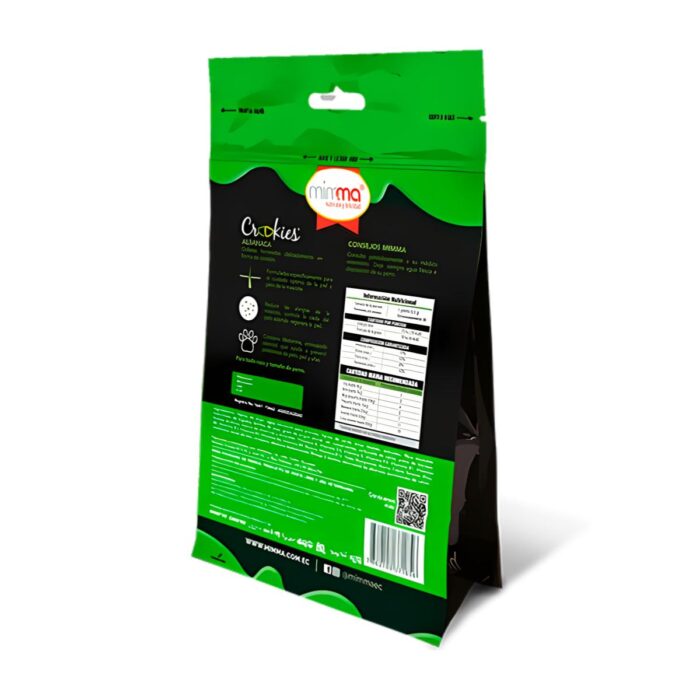 Mimma Crookies Albahaca 200gr - Galletas para perros - Imagen 2
