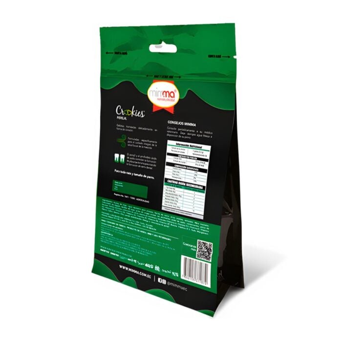 Mimma Crookies Perejil 200gr - Galletas para perros - Imagen 2