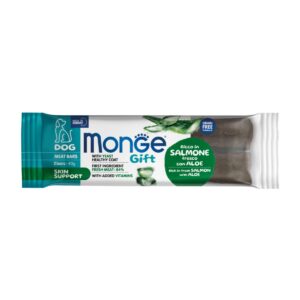 Monge Gift Meat Bars Salmón y Aloe 40gr - Snack para perros