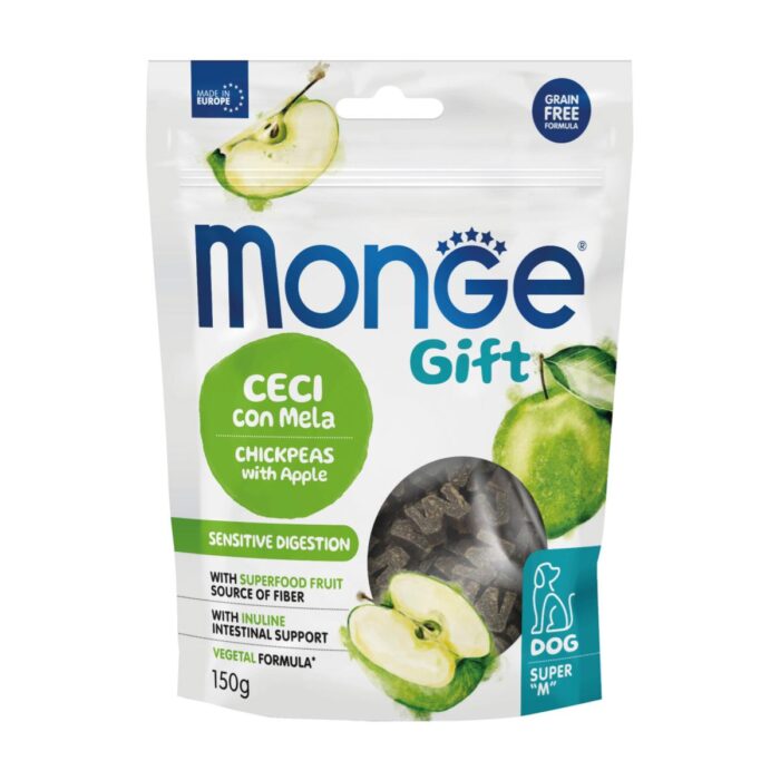 Monge Gift Super "M" Garbanzos y Manzana 150gr - Snack Perros