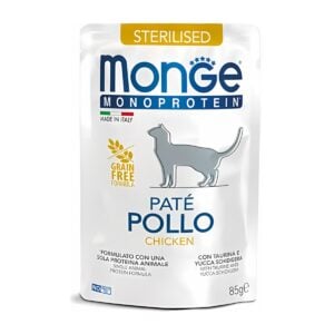 Monge Monoprotein Pollo 85gr - Alimento húmedo gatos adultos