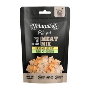 Naturalistic FR Meat Mix Chicken & Duck 100gr - Snack perros